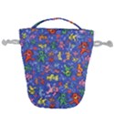Grateful Dead Dancing Bears Pattern Drawstring Bucket Bag View2