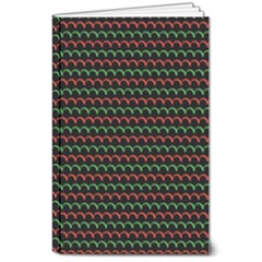 Geometric Abstract Pattern Line 8  X 10  Softcover Notebook by Salmanaz77