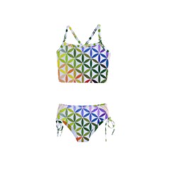 Mandala Rainbow Colorful Girls  Tankini Swimsuit by Grandong