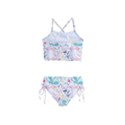 cute bird pattern Girls  Tankini Swimsuit View2