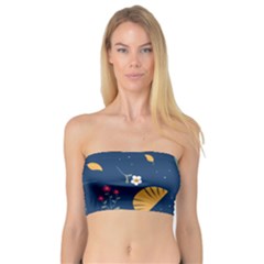 Cute Korean Pattern Bandeau Top by designsbymallika