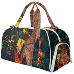 Star Lantern Lighting Burner Gym Duffel Bag by Paksenen