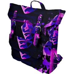 Counting Coup Ultraviolet Buckle Up Backpack by MRNStudios