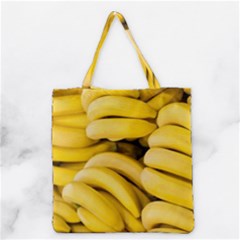 Bananas, Macro, Fruits, Ripe Bananas Grocery Tote Bag by kyorashop23