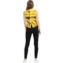 Bananas, Macro, Fruits, Ripe Bananas V-Neck Cropped Tank Top View2