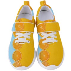 Orange, Slices, Fruit, Citrus Women s Velcro Strap Shoes by kyorashop23