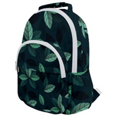 Foliage Rounded Multi Pocket Backpack by HermanTelo