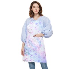 Digital Art Artwork Abstract Pink Purple Pocket Apron by Dutashop