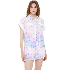Digital Art Artwork Abstract Pink Purple Chiffon Lounge Set by Dutashop