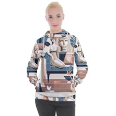 Sculpture Statue Angel Artwork Women s Hooded Pullover by Salmanaz77