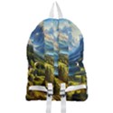 Forest Landscape Nature Trees Foldable Lightweight Backpack View2