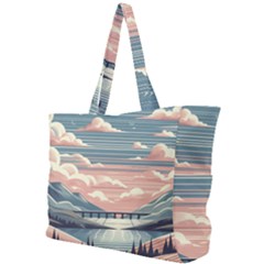 Artwork Painting Sculpture Nature Simple Shoulder Bag by Salmanaz77
