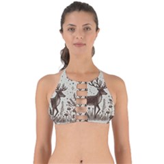 Artwork Graffiti Painting Creative Perfectly Cut Out Bikini Top by Salmanaz77