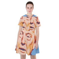 Orange Donald Trump Sailor Dress by vintagetrump