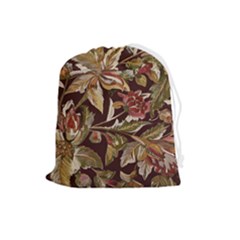 Firefly Floral Art For Print On Fabric; Fashion, Style, Handmade Design 87878 (4) Drawstring Pouch (large) by myclothy
