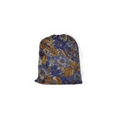  Floral Design Drawstring Pouch (xs) by myclothy
