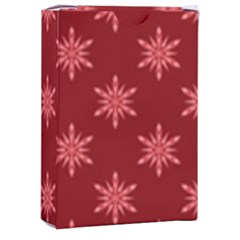 Illustrations Red Abstract Pattern Seamless Texture Playing Cards Single Design (rectangle) With Custom Box by Hannah976