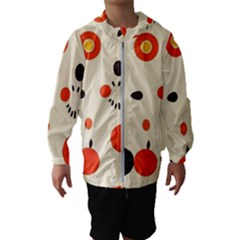 Geometric Design Kids  Hooded Windbreaker by myclothy