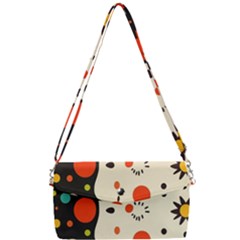 Geometric Design Removable Strap Clutch Bag by myclothy