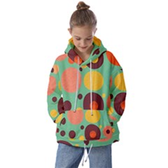 Geometric Design 11 Kids  Oversized Hoodie by myclothy