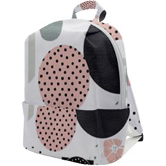Geometric Design 12 Zip Up Backpack by myclothy
