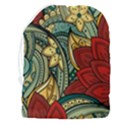 Pattern Shape Colorful Flower Leaves Drawstring Pouch (3XL) View2