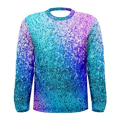 Rainbow Colors Colorful Pattern Men s Long Sleeve T-shirt by Posterlux