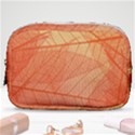 Abstract Texture Of Colorful Bright Pattern Of Transparent Leaves Of Orange And Yellow Color Make Up Pouch (Small) View1