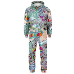 Supersonicangeldream Hooded Jumpsuit (men) by chellerayartisans