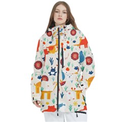Pet Animal 03 Women s Multi Pockets Zip Ski And Snowboard Waterproof Breathable Jacket by myclothy