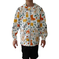 Pet Animal 04 Kids  Hooded Windbreaker by myclothy