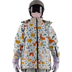 Pet Animal 04 Women s Zip Ski And Snowboard Waterproof Breathable Jacket by myclothy