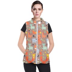 Pet Animal 05 Women s Puffer Vest by myclothy