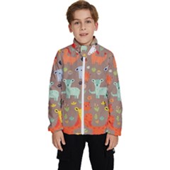 Pet Animal 05 Kids  High Neck Windbreaker by myclothy