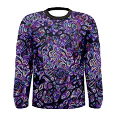 Neon Symphony Design Men s Long Sleeve T-shirt by dflcprintsclothing