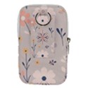  Minimalist Pattern With Simple Lines,flower And Shapes, Creating A Clean And Modern Waist Pouch (Large) View2