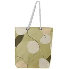 Minimalist Pattern With Simple Lines And Shapes, Creating A Clean And Modern Aesthetic 01 Full Print Rope Handle Tote (large) by myclothy