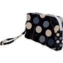 A Minimalist Pattern With Simple Lines And Shapes, Creating A Clean And Modern Aesthetic 03 Wristlet Pouch Bag (Small) View1