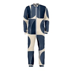 A Minimalist Pattern With Simple Lines And Shapes, Creating A Clean And Modern Aesthetic 04 Onepiece Jumpsuit (kids) by myclothy