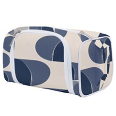A Minimalist Pattern With Simple Lines And Shapes, Creating A Clean And Modern Aesthetic 04 Toiletries Pouch by myclothy