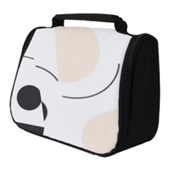 A Minimalist Pattern With Simple Lines And Shapes, Creating A Clean And Modern Aesthetic 05 Full Print Travel Pouch (small) by myclothy