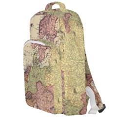 Retro Old Vintage Map Of Europe Double Compartment Backpack by Bedest