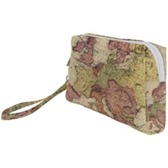 Retro Old Vintage Map Of Europe Wristlet Pouch Bag (small) by Bedest