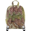 Retro Old Vintage Map Of Europe Zip Up Backpack View3