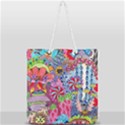 Cabbage Flower Abstract (1) (custom) Full Print Rope Handle Tote (Large) View1