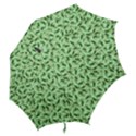 Leaves Pattern Texture Seamless Hook Handle Umbrellas (Large) View2