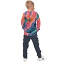 Art Abstract Pattern Kids  Overhead Hoodie View2