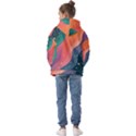Art Abstract Pattern Kids  Oversized Hoodie View2