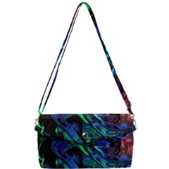 Sci-fi Scenester Removable Strap Clutch Bag by MRNStudios