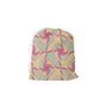 Abstract Pattern Design Scrapbooking Drawstring Pouch (Small) View2